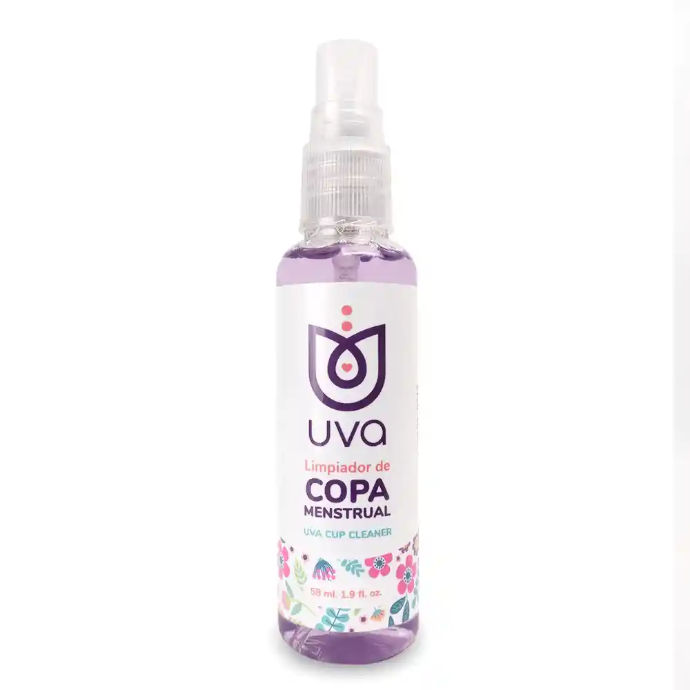 Limpiador De Copa Menstrual Uva 58 Ml