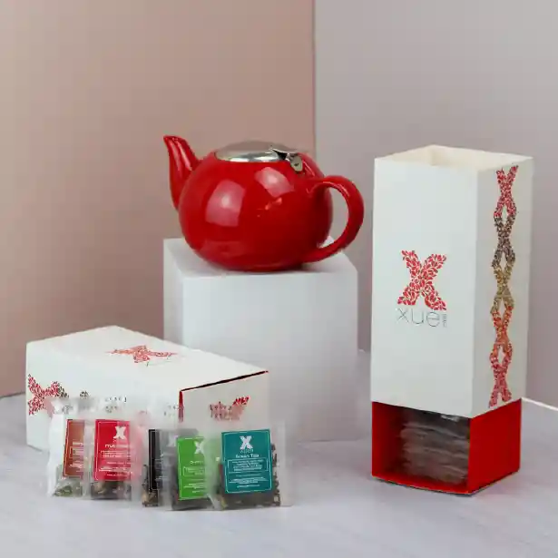 Kit Té Y Tetera De Cerámica - Regalos