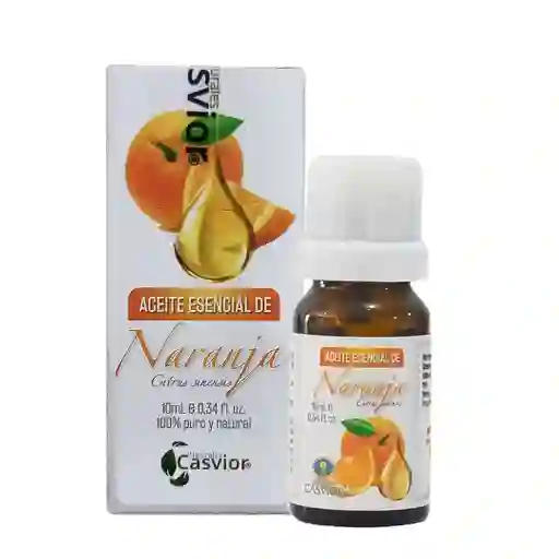 Aceite Esencial De Naranja 10 Ml - Natural Casvior