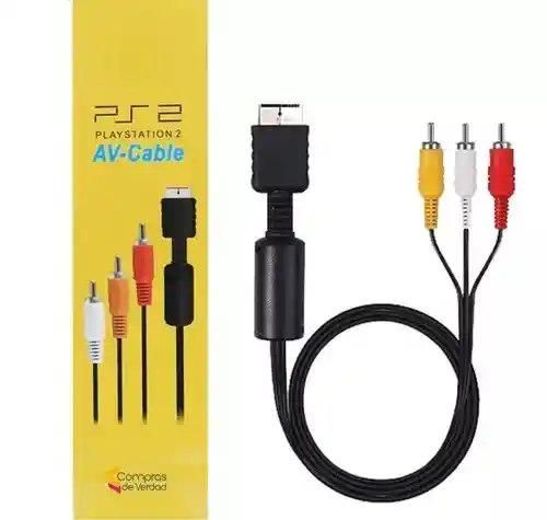 Cable Para Play 2 Ps2 Av