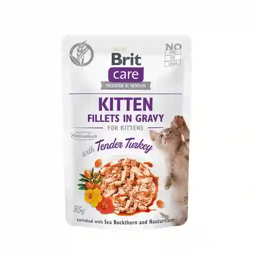 Brit Care Cat Kitten Turkey X 85 Gr