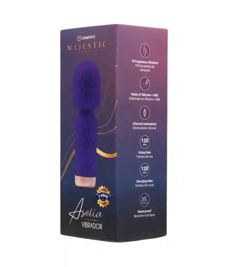 Vibrador Recargable Hitachi Aselia Majestic