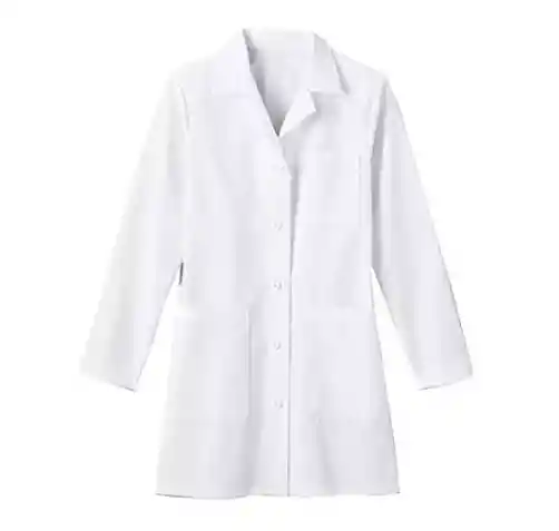 Bata Blanca Para Laboratorio Manga Larga Talla Xl