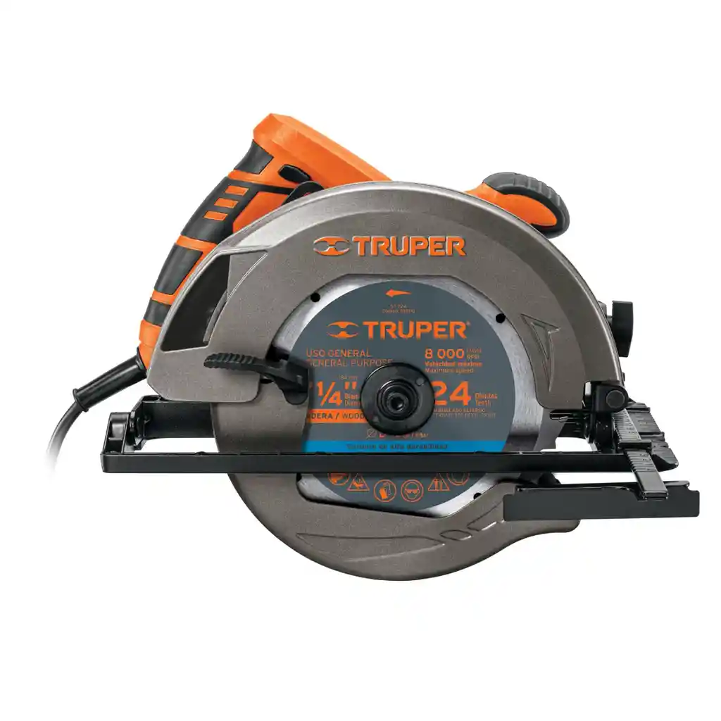 Sierra Circular 7"1/4 De 1500w Truper - 11004