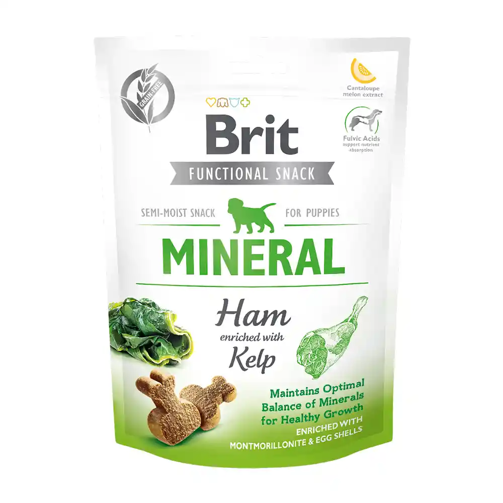 Brit Care Dog Snack Mineral Ham For Puppies X 150 Gr