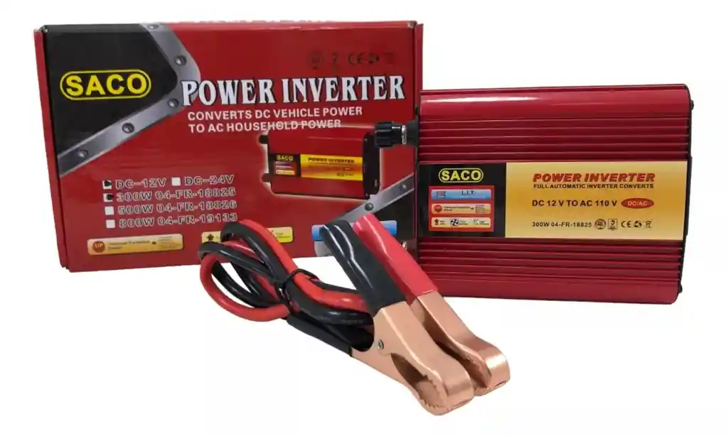 Inversor Convertidor De Corriente 300w Usb 12v - 110v