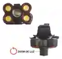 Linterna Minera 5 Focos Frontal Led Recargable Zoom Cabeza