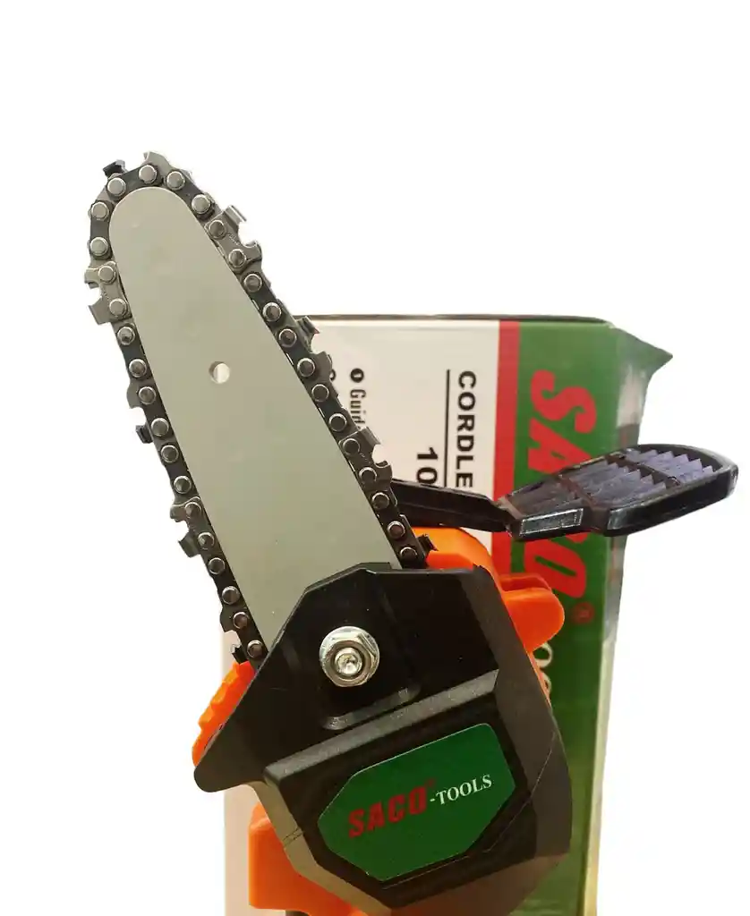 Mini Motosierra Portatil Inalambrica 24v Saco 4 Pulgadas