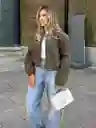 Chaqueta Giorgia Talla M Verde Oliva