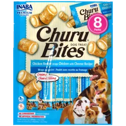 Churu Bites Dog Pollo Relleno De Queso 8 Packs