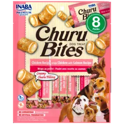 Churu Bites Dog Pollo Relleno De Salmon 8 Packs