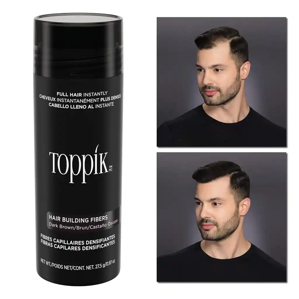 Toppik Fibras Capilares Tarro 27,5 Negro