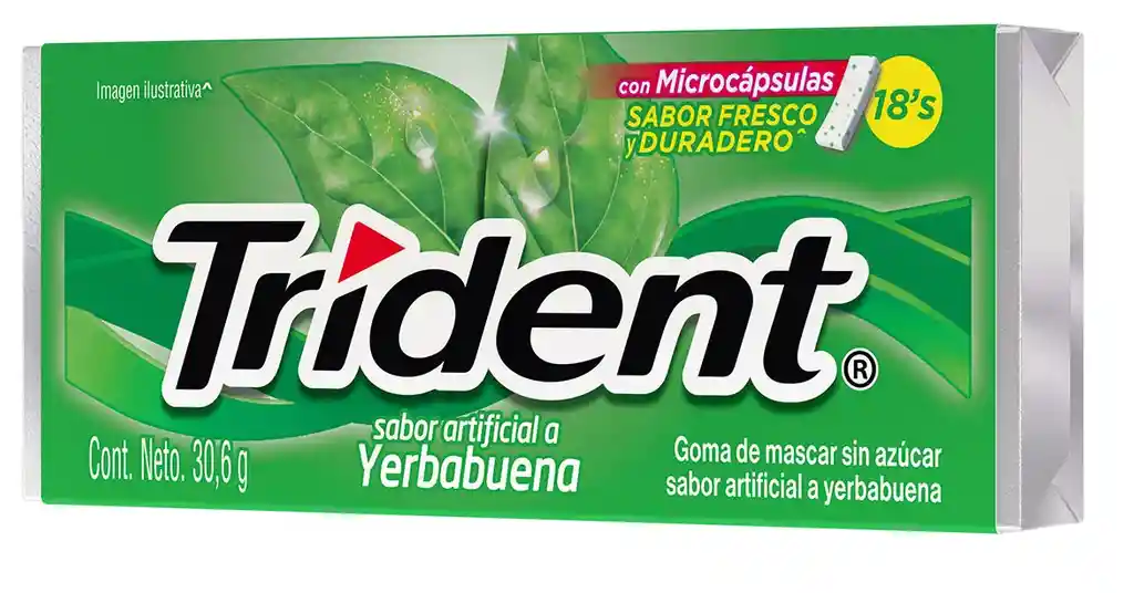 Trident Yerbabuena X 18 Und