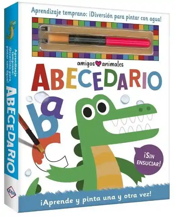 Abecedario – Diversión Para Pintar Con Agua