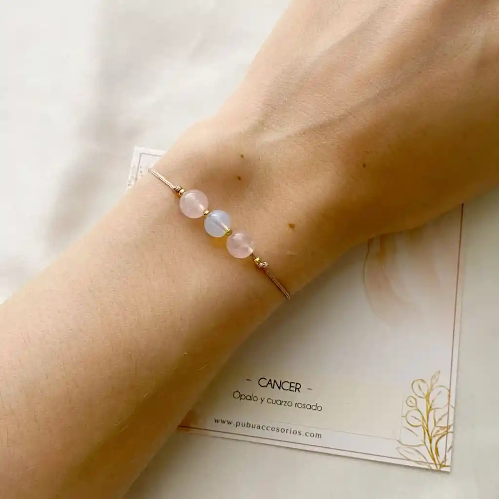 Pulsera Signo Zodiacal Cancer.