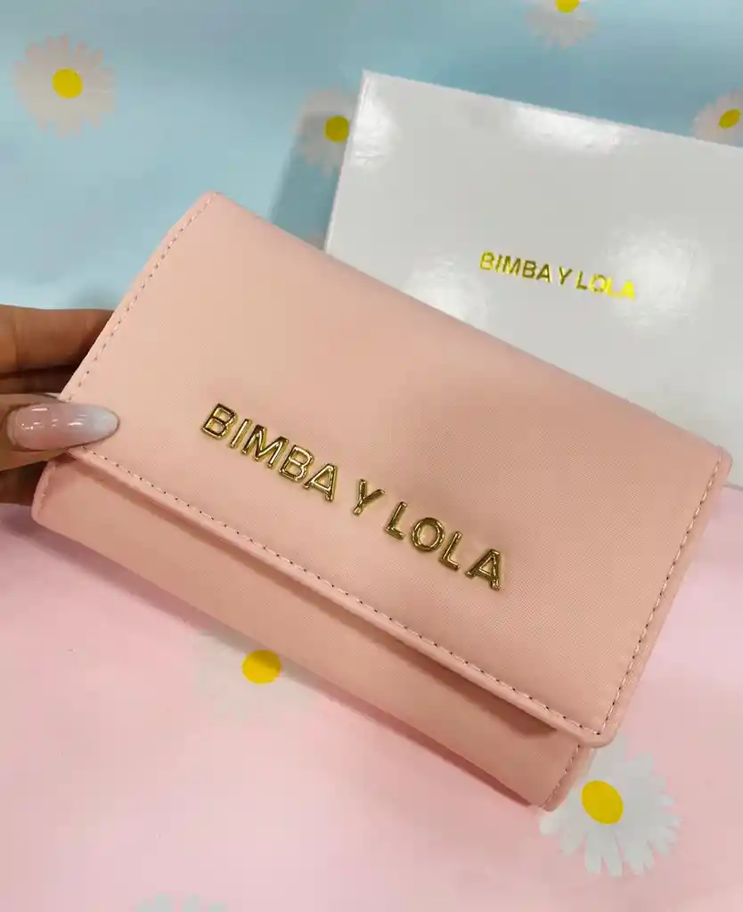 Billetera Mujer Dama Inspirada En Bimba Y Lola Tamaño Grande Ideal Para Regalar A Mujeres