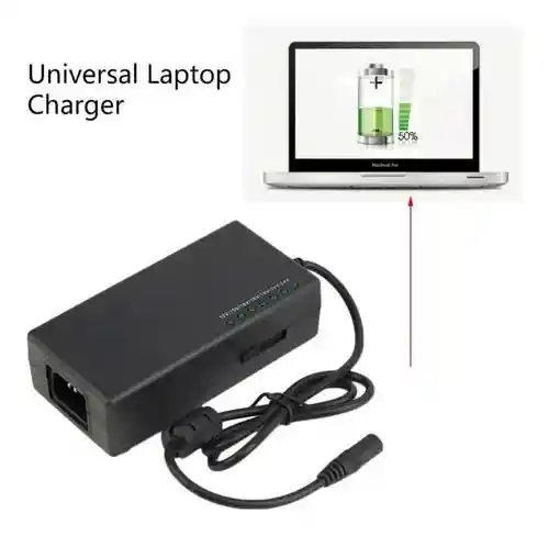 Cargador Adaptador Universal Portátil 96w Puntas Multivoltaje Hp,dell,toshiba,ibm,lenovo,acer,otros