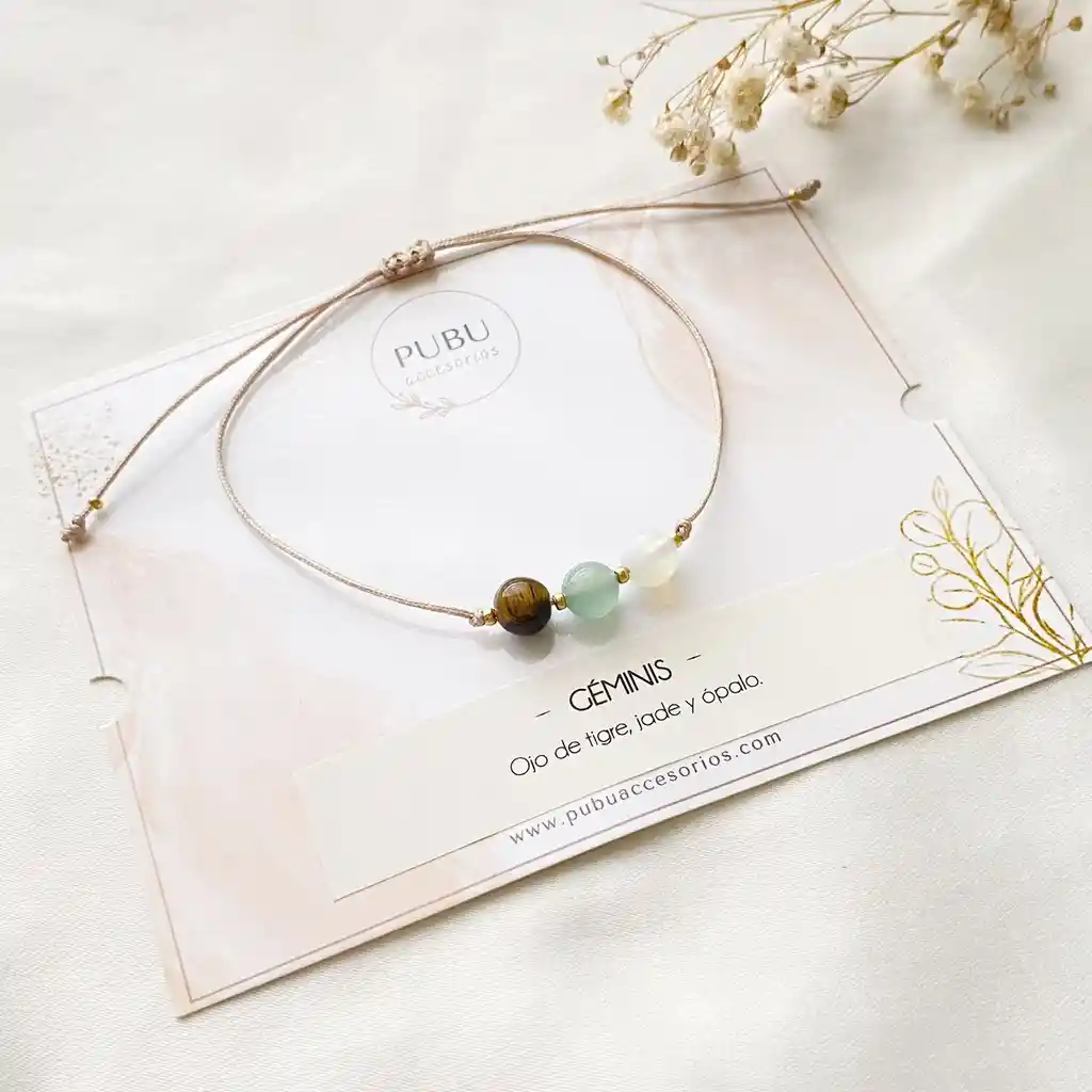 Pulsera Signo Zodiacal Geminis