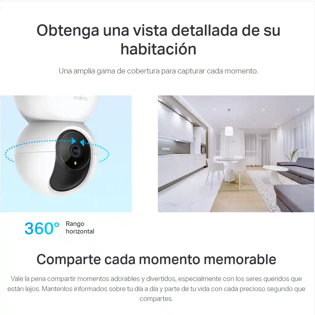 Cámara Ip Wifi Robótica Día/noche Alarma 3mp Audio Tp-link Tapo C210