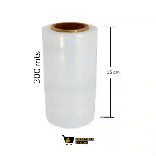 Vinipel Strechs Embalaje Transaparente 15x300mts