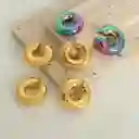 Ear Cuff Rayas Dorado