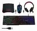 Kit Gamer (teclado+balaca+mouse+pad)