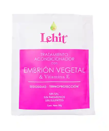 Tratamiento Capilar Con Embrión Vegetal Lehit