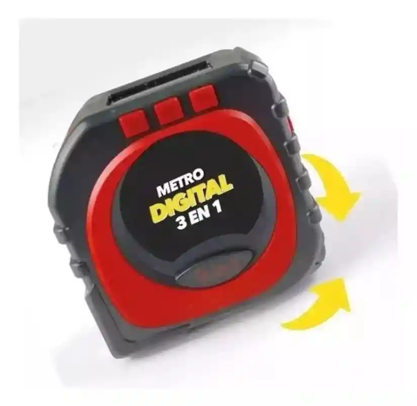 Cinta Metrica Metro Digital Laser Herramienta 3 En 1