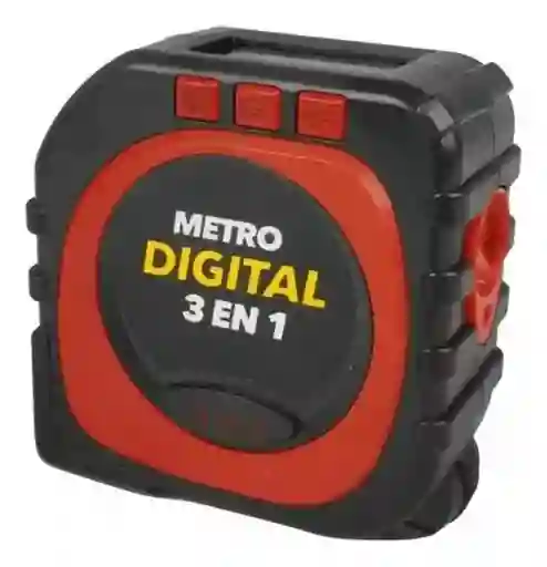 Cinta Metrica Metro Digital Laser Herramienta 3 En 1