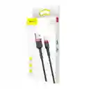 Cable Para Iphone De Uso Rudo 1m Carga Rápida Negro