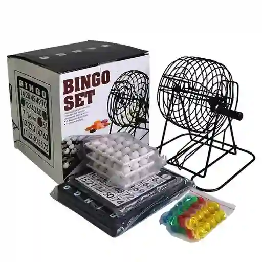 Bingo Grande Loteria Juego Mesa Familiar