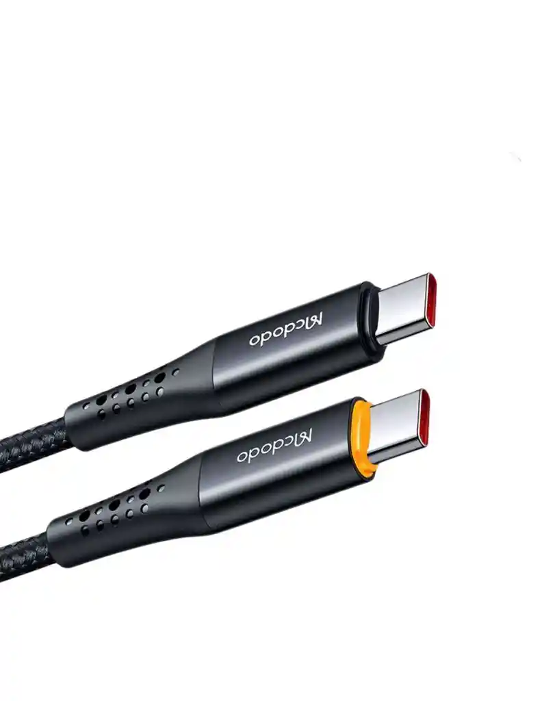 Cable Tipo C 100w Led Carga Rápida Usb C A Usb C 1.8m