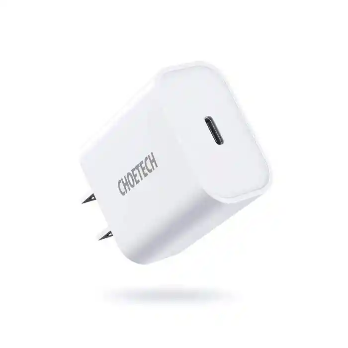 Cargador De Pared Tipo C 20w 3.0 Carga Rápida Pd Blanco