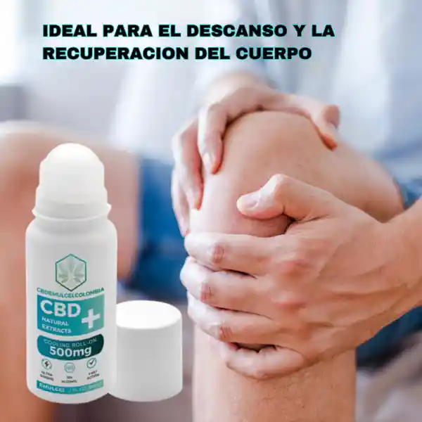 Aceite Cbd 15ml 750mg Aceite Natural + Gel Cbd Frio Calor Roll-on Cbd Con Extractos De Plantas Medicinales