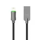 Cable Para Iphone De 1.2m Con Led Carga Rapida Con Desconexión Automática