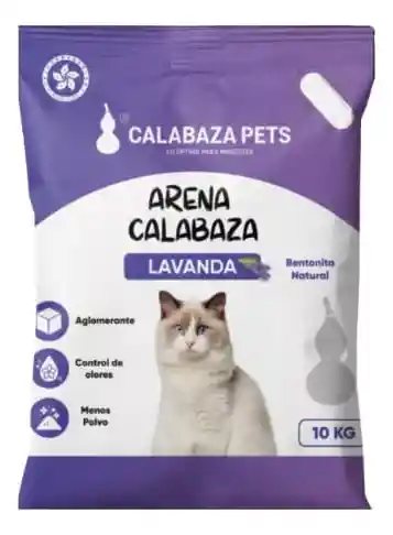 Arena Calabaza Lavanda 10 Kg