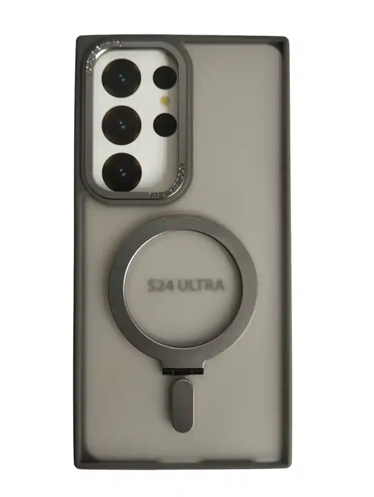 Estuche Para Samsung S24 Ultra Magnético Magsafe Focus Gris