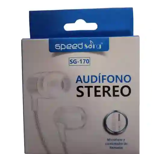Auriculares Speed Song Sg-170