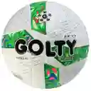 Balón De Fútbol Profesional Golty N.5 Dualtech Ii Color Verde