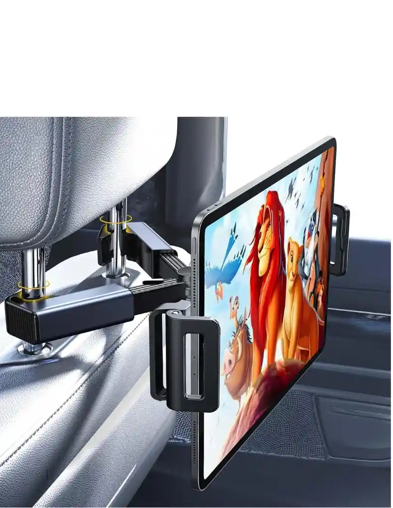 Soporte De Carro Para Tablet Lisen Color Negro