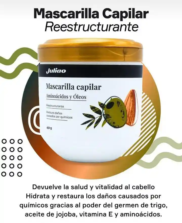 Mascarilla Capilar Reestructurante X350grs