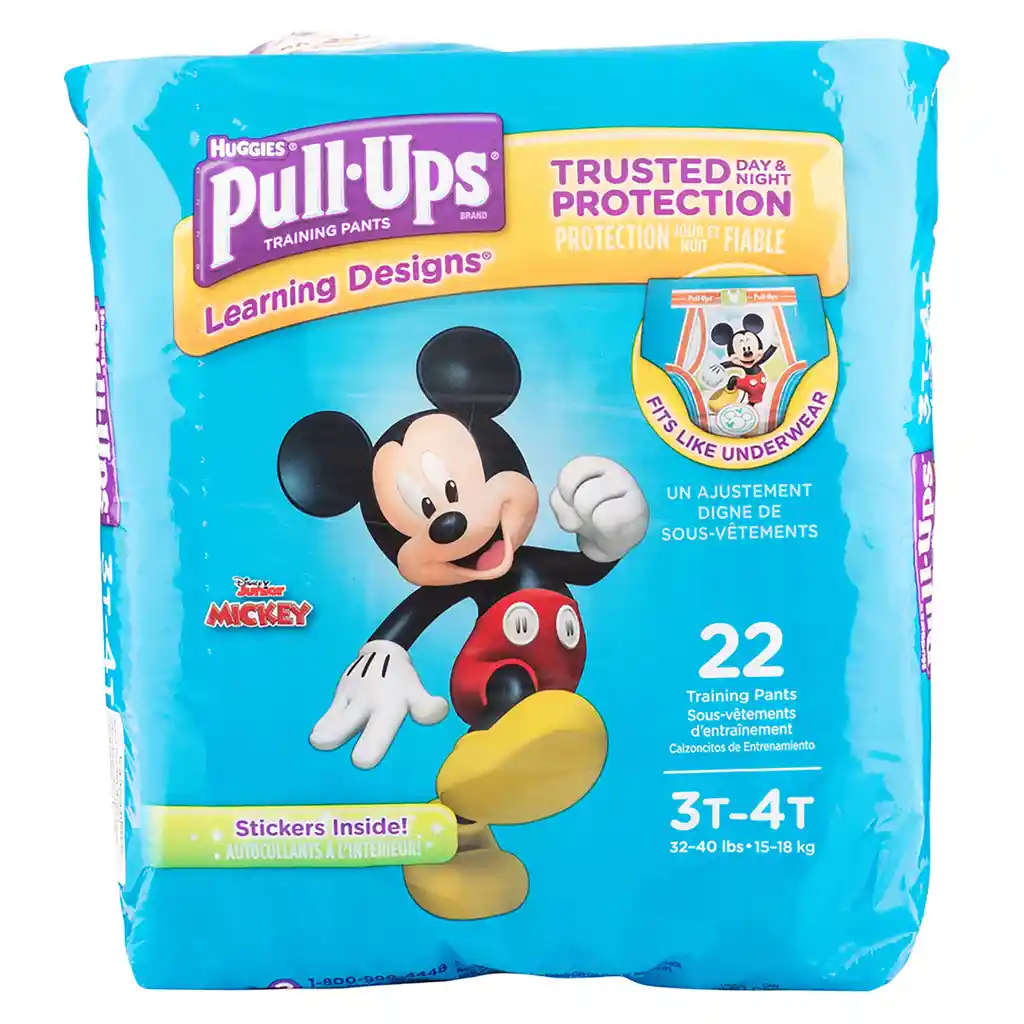 Pull Ups Calzoncitos de Entrenamiento 3T-4T