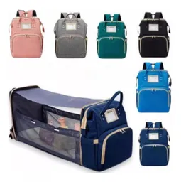 Bolso Pañalera Con Cambiador De Bebé Plegable