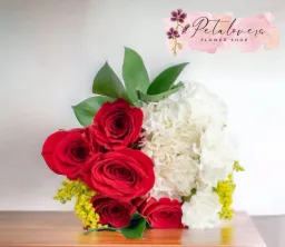 Flores Bouquet Rosas Y Claveles