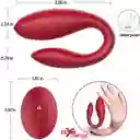 Vibrador En Forma De U Carga Magnetica Con Control Remoto