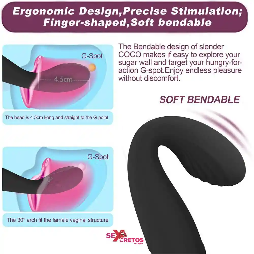 Vibrador Punto G – Usb Flexible