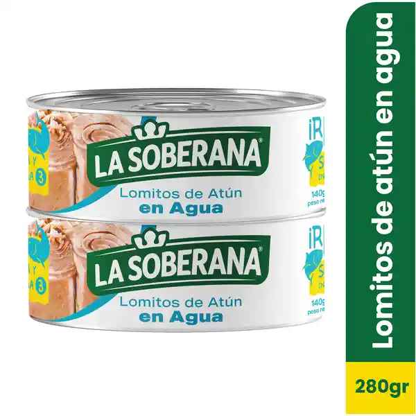 La Soberana Lomito de Atún en Agua