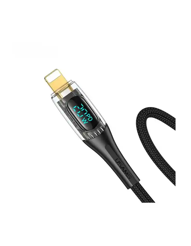 Cable Para Iphone A Usb C 20w 1.2m Transparente