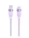 Cable Para Iphone A Tipo C 30w Pd 2m Morado