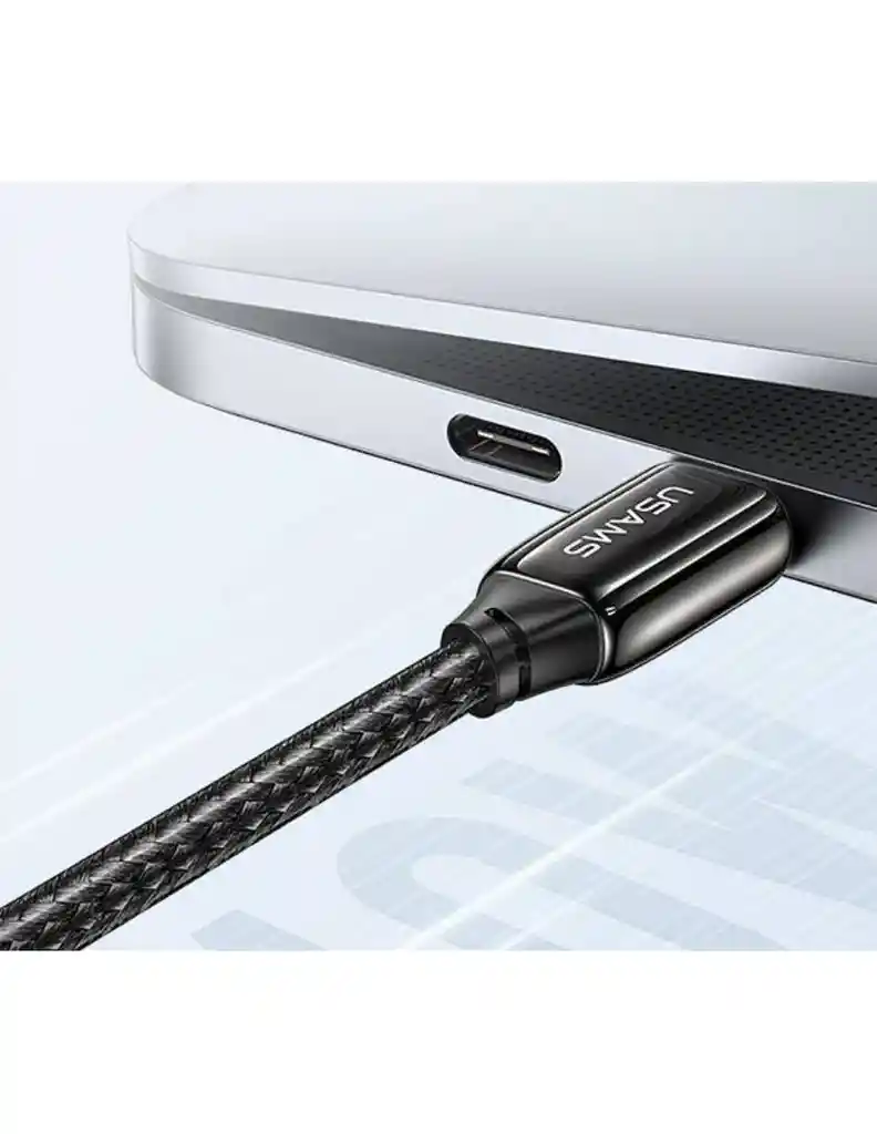 Cable Usb Tipo C A Usb C 2m 240w | Usams Negro